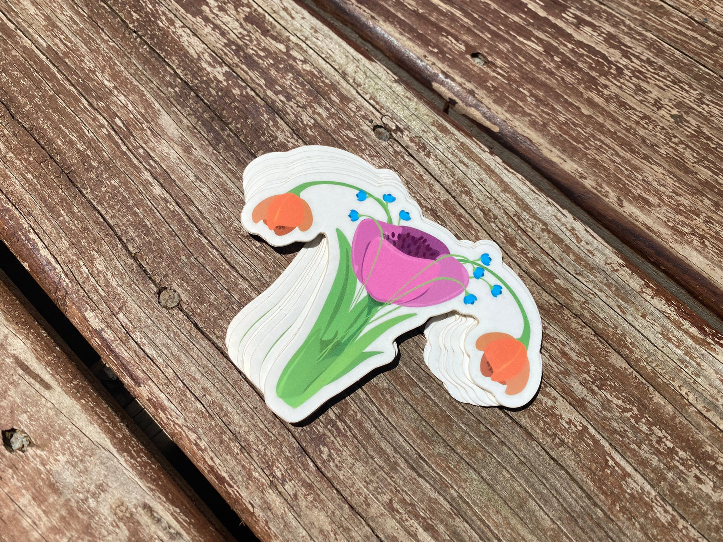 Sticker | Floral Uterus