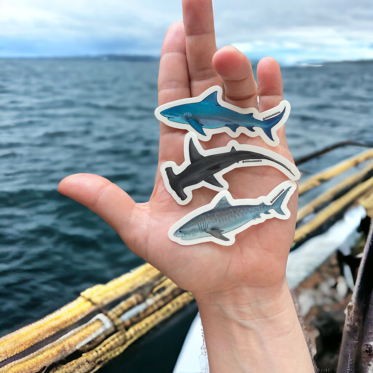 Stickers | Sharks and Whales