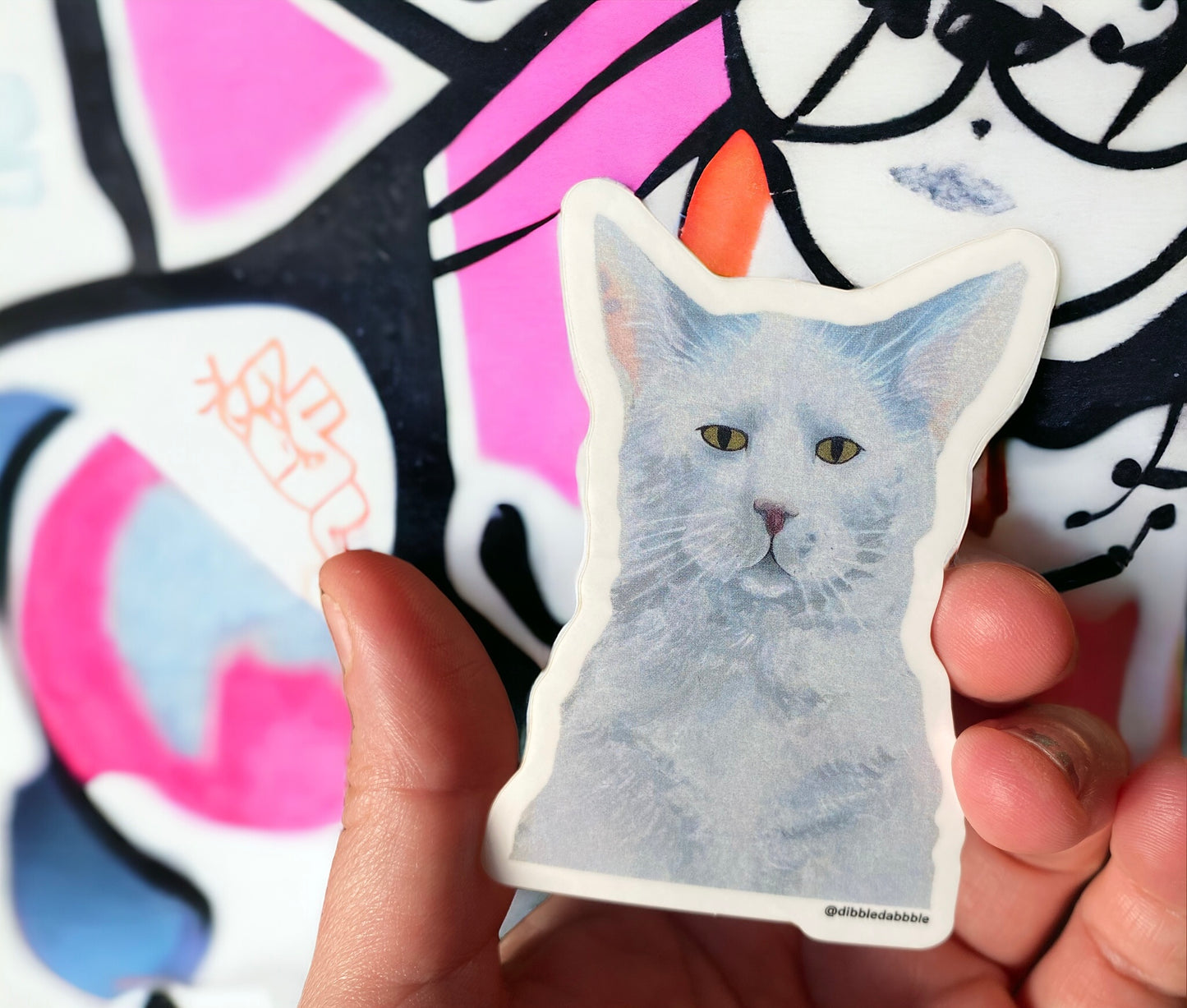 Sticker | Paintings Turned Stickers