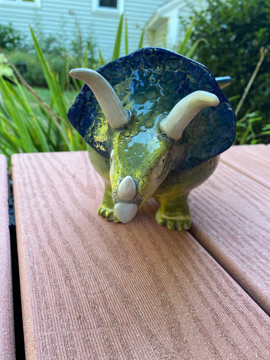Triceratops Figurine