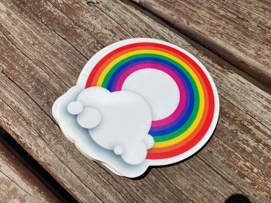 Sticker | Fluffy Rainbow